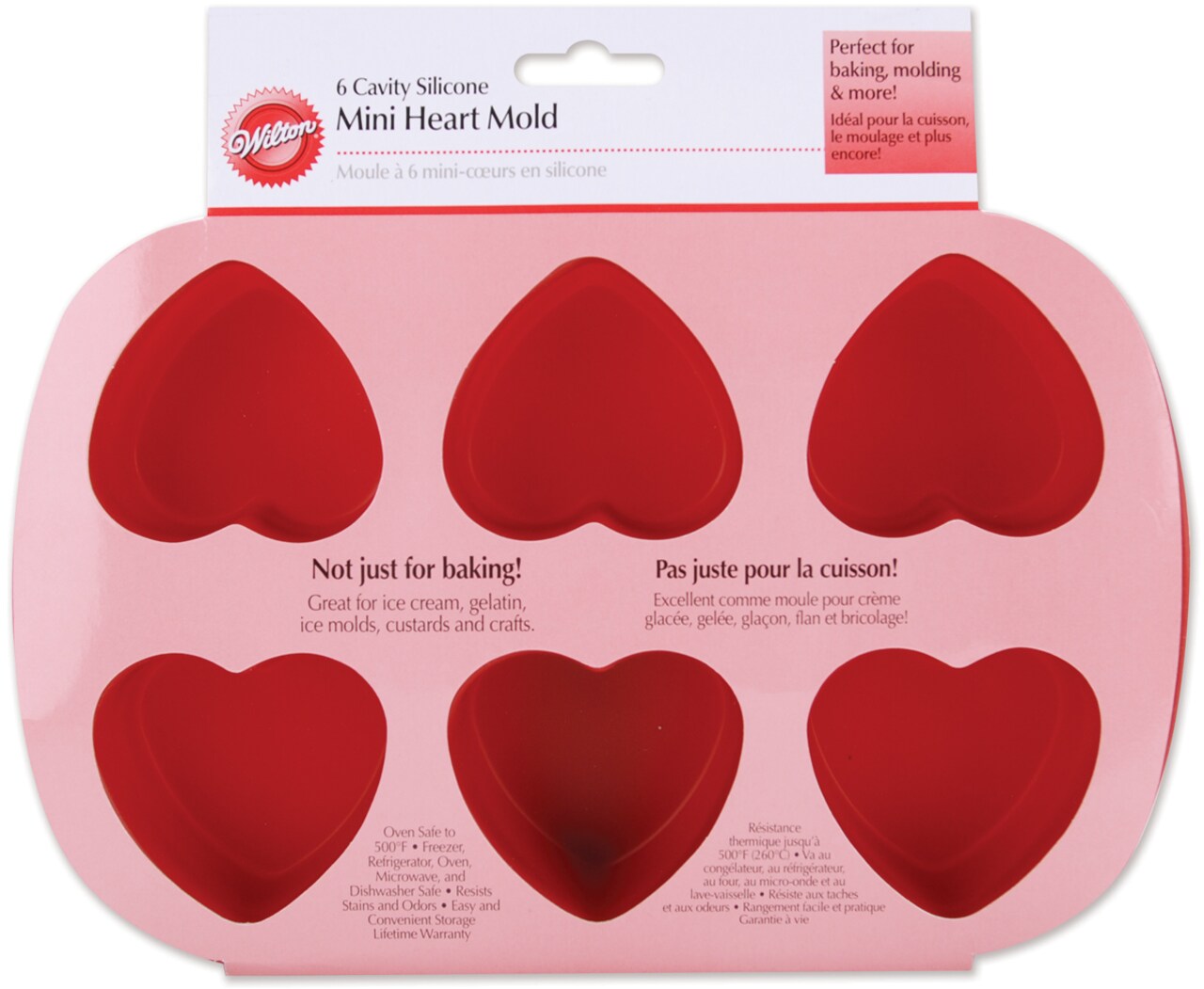 Wilton heart silicone sales mold